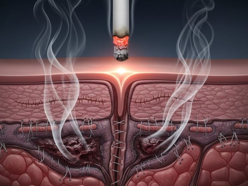 سیگار کشیدن بعد از عمل لیپوماتیک و زیبایی